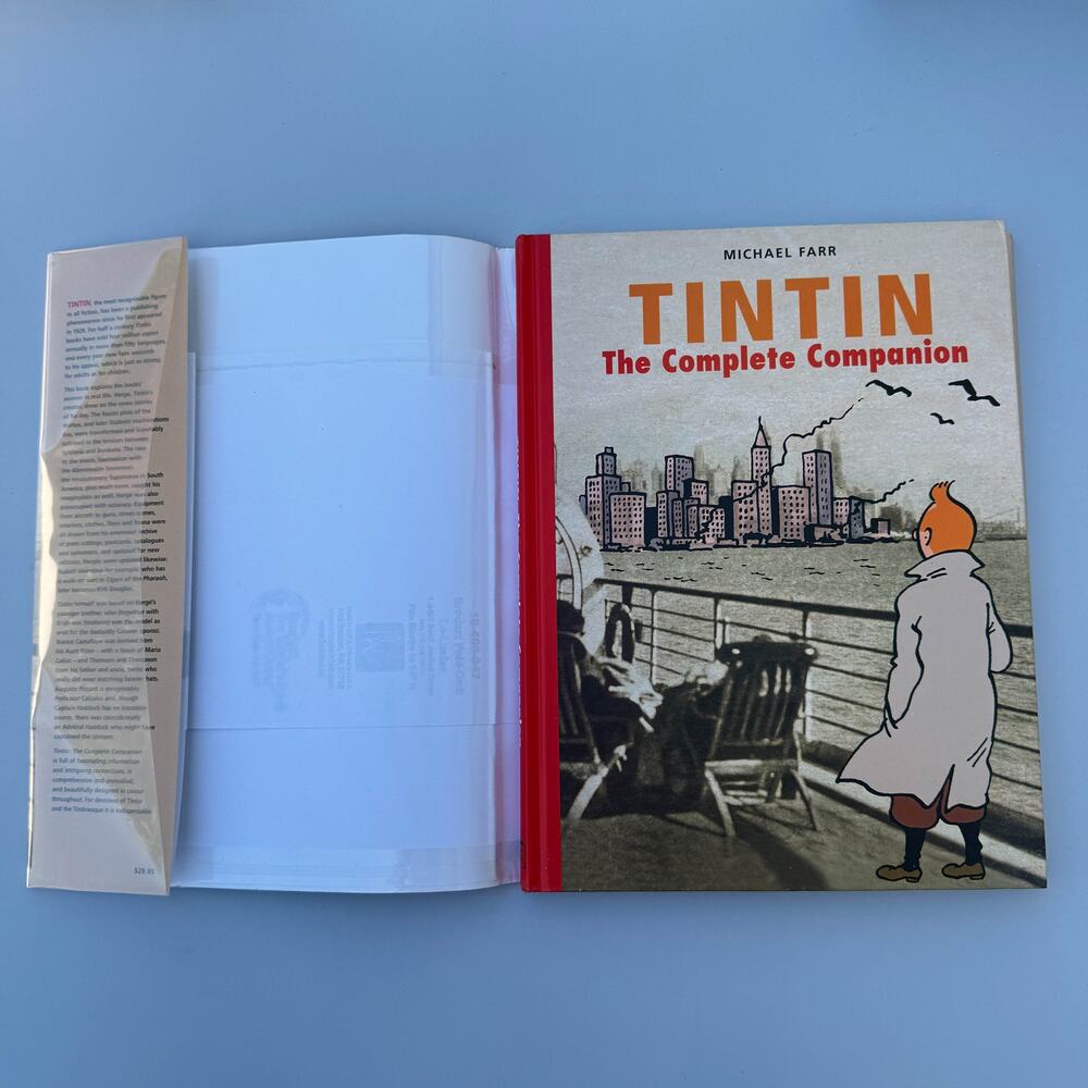 Tintin The Complete Companion Michael Farr Hardcover Book Last Gasp 2006 - Picture 2 of 11